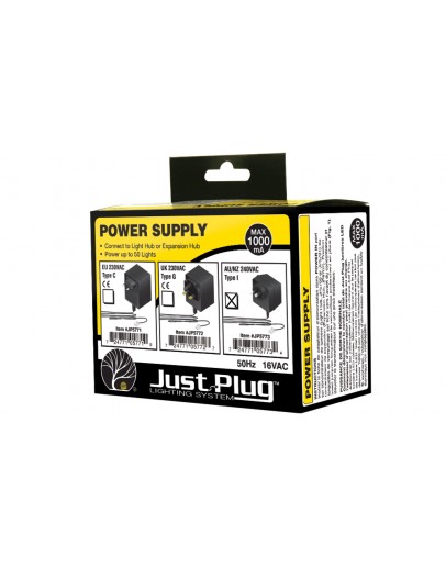 WOODLAND SCENICS - JUST PLUG LIGHTING SYSTEM - JP5773 - POWER SUPPLY - WOJP5773