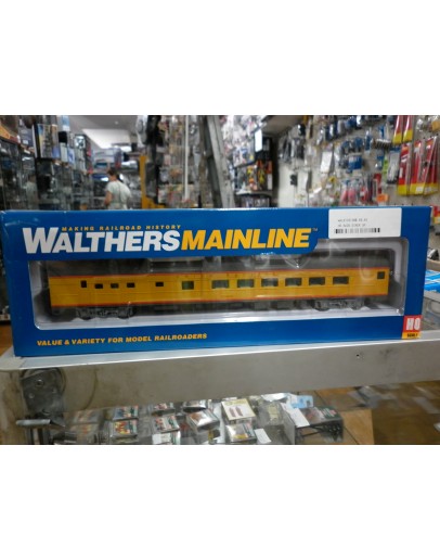 WALTHERS MAINLINE HO COACH 9103158 85' Budd Diner - Union Pacific Railroad - [Armor Yellow]