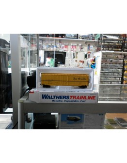 WALTHERS TRAINLINE HO WAGON  9311401 BOX CAR - DENVER & RIO GRANDE WESTERN - D&RGW #60620 - YELLOW