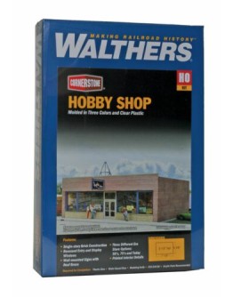 WALTHERS CORNERSTONE HO BUILDING KIT  9333475 HOBBY SHOP