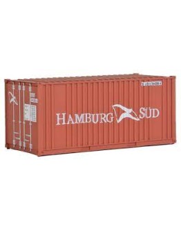 WALTHERS SCENEMASTER HO CONTAINER 9498006 20FT CONTAINER HAMBURG LINE WAL9498006