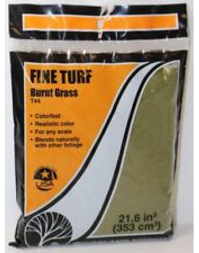 WOODLAND SCENICS - LANDSCAPE - FINE TURF - T44 Burnt Grass