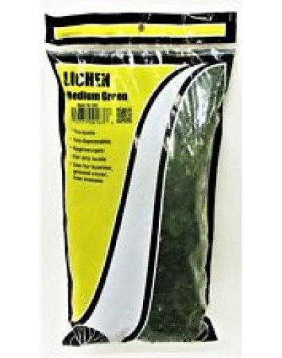 WOODLAND SCENICS - LANDSCAPE - LICHEN - L163 Medium Green