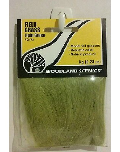 WOODLAND SCENICS - LANDSCAPE - FIELD GRASS - FG173 Light Green