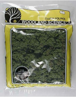 WOODLAND SCENICS - LANDSCAPE - CLUMP-FOLIAGE - FC182 Light Green