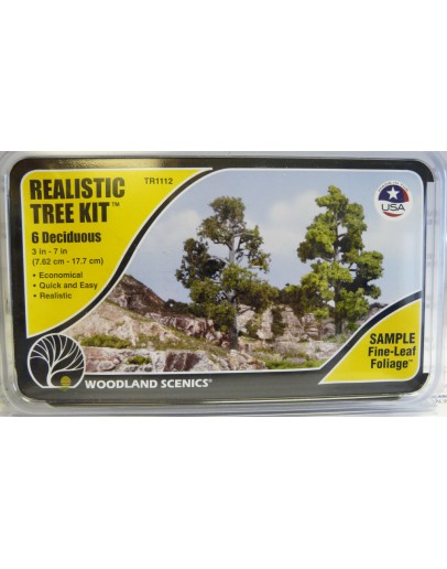 WOODLAND SCENICS - TREES - REALISTIC TREE KITS - TR1112 Deciduous