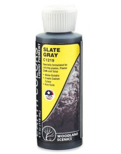 WOODLAND SCENICS - TERRAIN SYSTEM - EARTH COLORS LIQUID PIGMENTS - C1219 Slate Gray