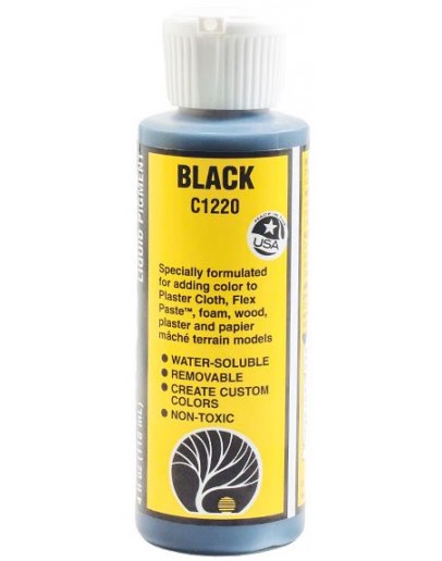 WOODLAND SCENICS - TERRAIN SYSTEM - EARTH COLORS LIQUID PIGMENTS - C1220 Black