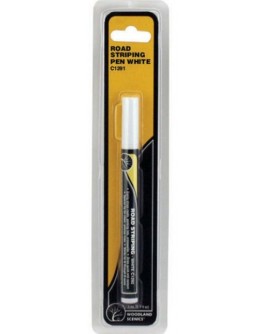 WOODLAND SCENICS - ROAD SYSTEM - ROAD STIPING PENS C1291 White