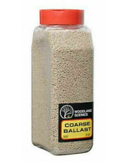 WOODLAND SCENICS - ROADBED - BALLAST COARSE - B1387 Buff