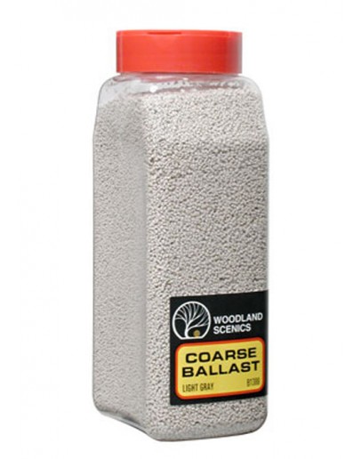 WOODLAND SCENICS - ROADBED - BALLAST COARSE - B1388 Light Gray