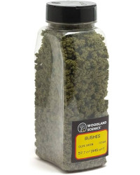 WOODLAND SCENICS - LANDSCAPE - BUSHES - FC1644 OLIVE GREEN
