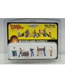 WOODLAND SCENICS - FIGURES & ACCENTS - HO SCALE A1823 Dock Workers