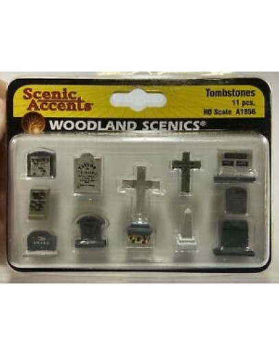 Woodland Scenics Tombstones N Scale Figures A2164 For Train Layouts