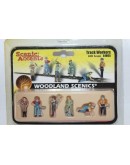 WOODLAND SCENICS - FIGURES & ACCENTS - HO SCALE A1865 Track Workers