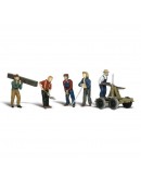 WOODLAND SCENICS - FIGURES & ACCENTS - HO SCALE A1898 Rail Workers