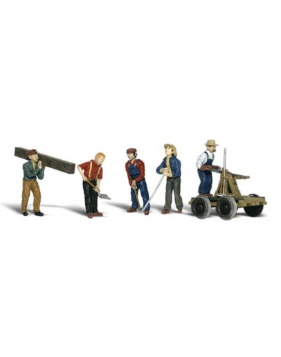 WOODLAND SCENICS - FIGURES & ACCENTS - HO SCALE A1898 Rail Workers