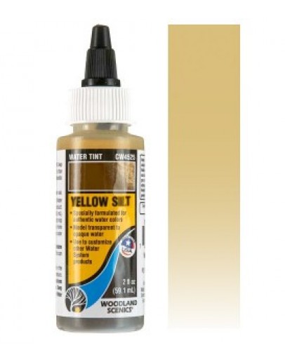 WOODLAND SCENICS - WATER SYSTEM - WATER TINTS - CW4524 Yellow Silt