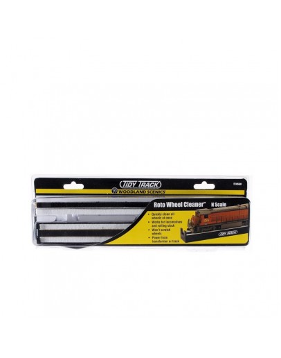 WOODLAND SCENICS - TIDY TRACK - WHEEL MAINTENANCE - TT4560 Roto Wheel Cleaner [N Scale]