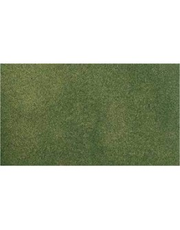 WOODLAND SCENICS - READY GRASS VINYL MAT - RG5142 31.2cm x 35.6cm - GREEN GRASS