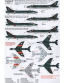 XTRADECAL 1/48 SCALE DECAL FOR PLASTIC MODEL KIT'S - 48105 HAWKER HUNTER F.6 & FGA.9 XD48105