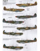 XTRADECAL 1/48 SCALE DECAL FOR PLASTIC MODEL KIT'S - 48129 - Supermarine Spitfire Mk.VIII XD48129