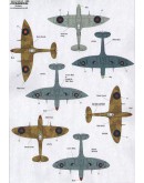 XTRADECAL 1/48 SCALE DECAL FOR PLASTIC MODEL KIT'S - 48129 - Supermarine Spitfire Mk.VIII XD48129
