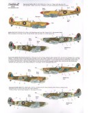 XTRADECAL 1/48 SCALE DECAL FOR PLASTIC MODEL KIT'S - 48132 - Supermarine Spitfire Mk.Vb/c XD48132