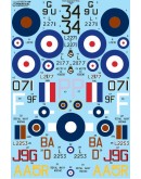 XTRADECAL 1/48 SCALE DECAL FOR PLASTIC MODEL KIT'S - 48174 - Vickers Supermarine Walrus Collection XD48174