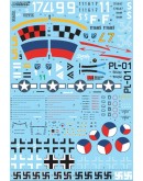 XTRADECAL 1/48 SCALE DECAL FOR PLASTIC MODEL KIT'S - 48179 - Messerschmitt Me 262 A1a / U3/ A2a & S-92 XD48179