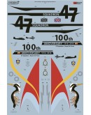 XTRADECAL 1/72 SCALE DECAL FOR PLASTIC MODEL KIT'S - 72317 - RAF Lockheed C-130J Hercules C.5 Special Schemes Pt2