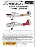 XTRADECAL 1/72 SCALE DECAL FOR PLASTIC MODEL KIT'S - 72348 - Auster in Worldwide Service Collection