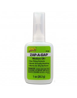 ZAP-A-GAP MEDIUM CA+ 1 OZ BOTTLE  ZA02
